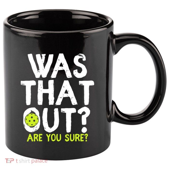 Pickleball Player Funny Sayings 11oz C Handle Ceramic Mug