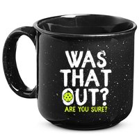 Pickleball Player Funny Sayings 15oz Campfire Ceramic Mug