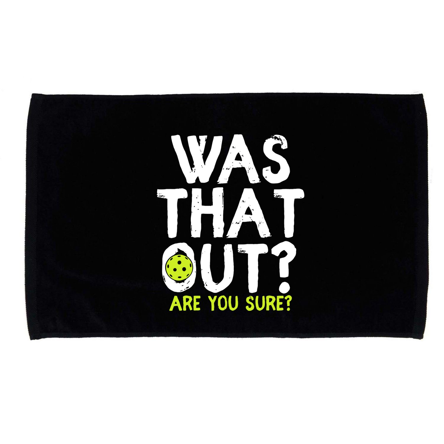 Pickleball Player Funny Sayings Microfiber Hand Towel