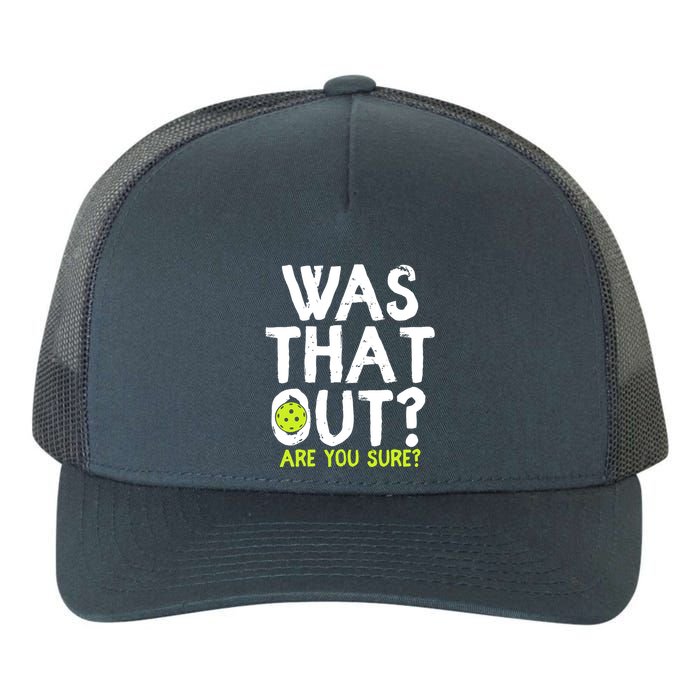 Pickleball Player Funny Sayings Yupoong Adult 5-Panel Trucker Hat