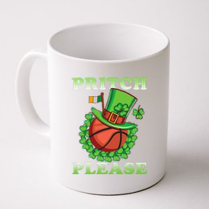 Pritch Please Funny Basketball St PatrickS Day Coffee Mug