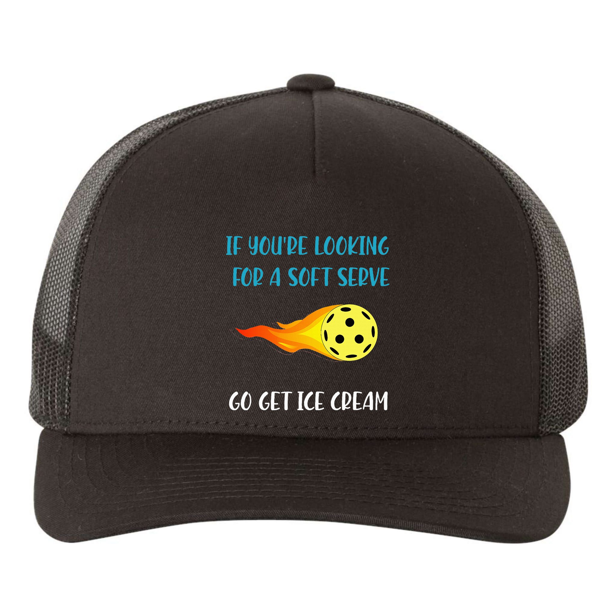 Pickelball Pun Funny Gift For Pickleball Lovers & Players Yupoong Adult 5-Panel Trucker Hat