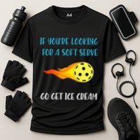 Pickelball Pun Funny Gift For Pickleball Lovers & Players Cooling Performance Crew T-Shirt