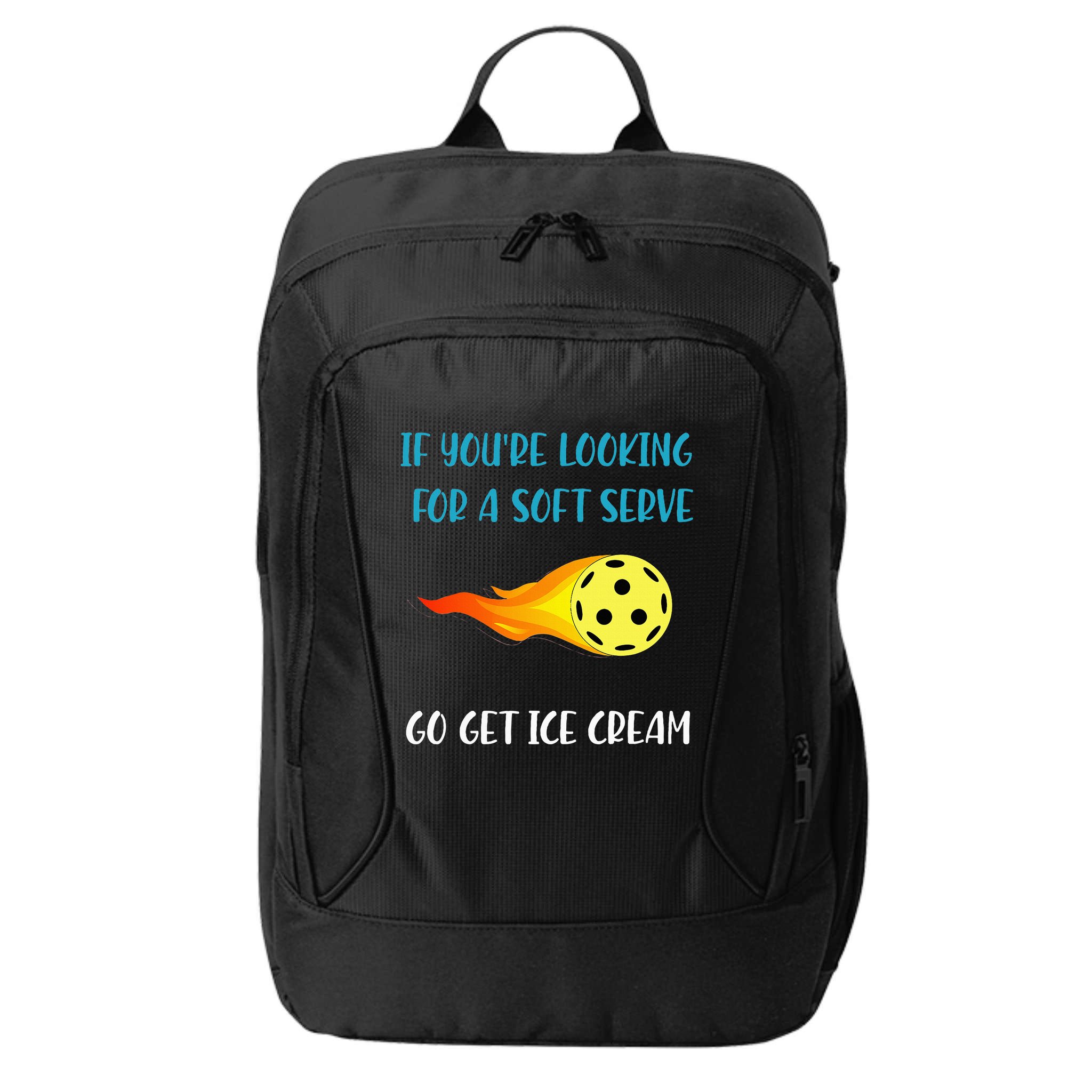 Pickelball Pun Funny Gift For Pickleball Lovers & Players City Backpack