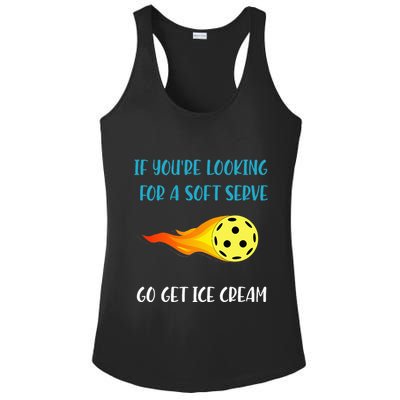 Pickelball Pun Funny Gift For Pickleball Lovers & Players Ladies PosiCharge Competitor Racerback Tank