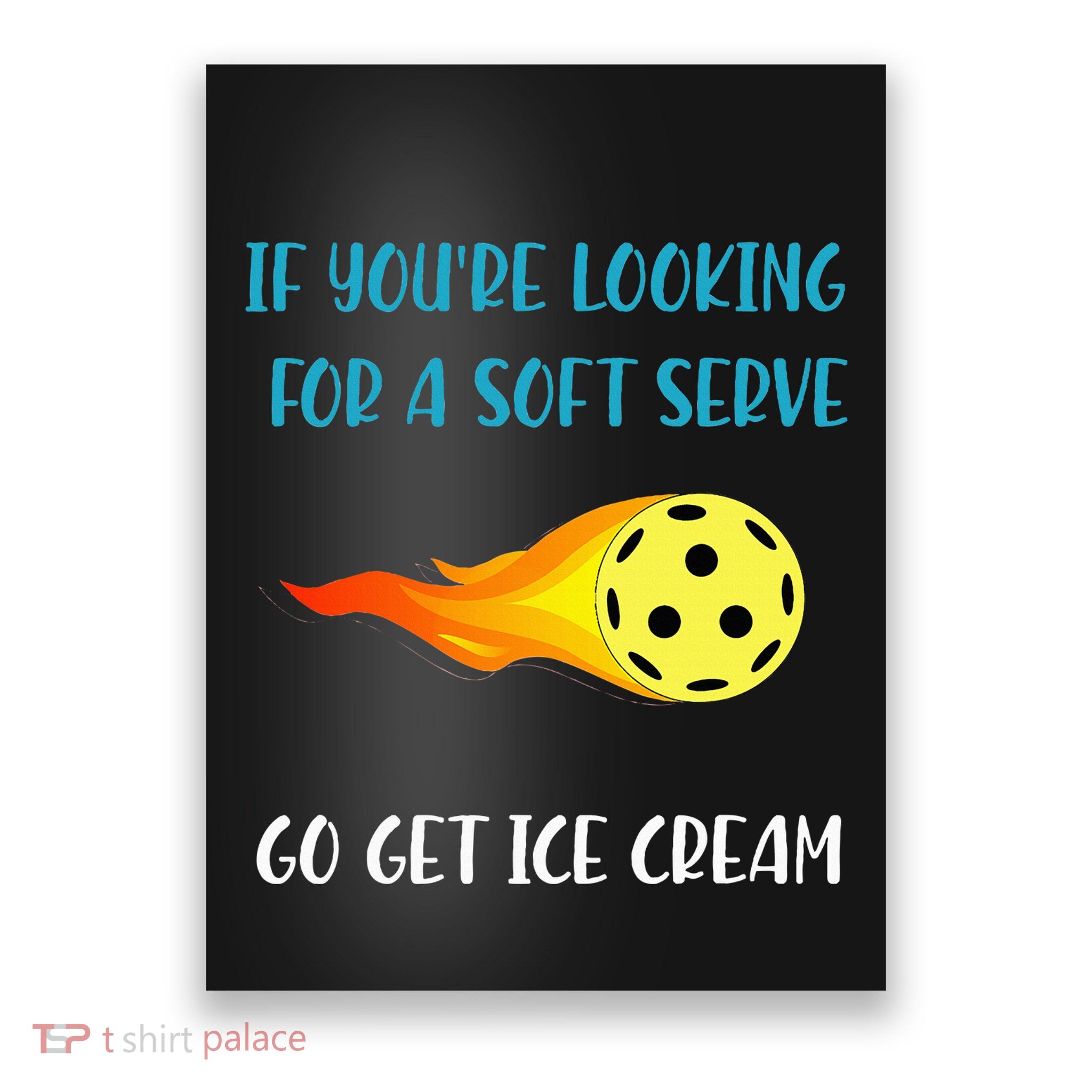 Pickelball Pun Funny Gift For Pickleball Lovers & Players Poster
