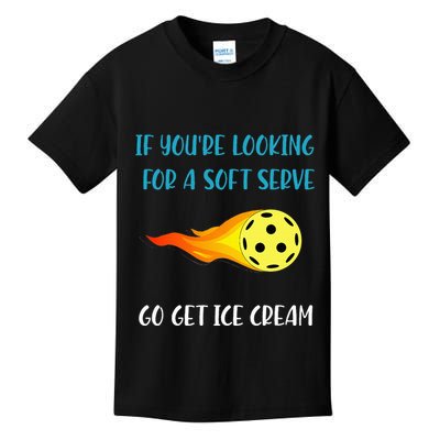 Pickelball Pun Funny Gift For Pickleball Lovers & Players Kids T-Shirt