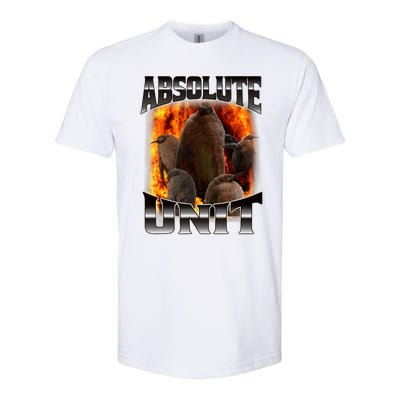 Pesto Penguin Funny Absolute Unit Bootleg Rap Fire Softstyle CVC T-Shirt