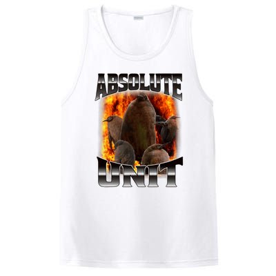 Pesto Penguin Funny Absolute Unit Bootleg Rap Fire PosiCharge Competitor Tank