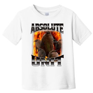 Pesto Penguin Funny Absolute Unit Bootleg Rap Fire Toddler T-Shirt