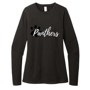 Panther Pride For Sports Fan School Spirit Womens CVC Long Sleeve Shirt