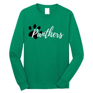 Panther Pride For Sports Fan School Spirit Long Sleeve Shirt