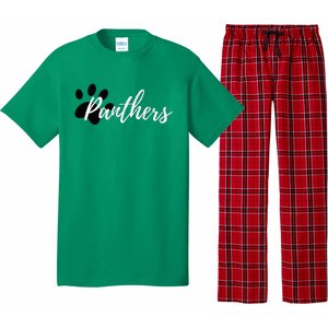 Panther Pride For Sports Fan School Spirit Pajama Set