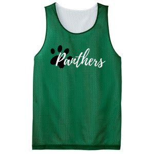 Panther Pride For Sports Fan School Spirit Mesh Reversible Basketball Jersey Tank