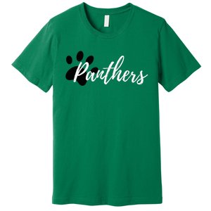 Panther Pride For Sports Fan School Spirit Premium T-Shirt