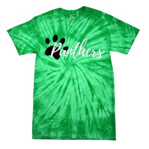 Panther Pride For Sports Fan School Spirit Tie-Dye T-Shirt