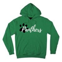 Panther Pride For Sports Fan School Spirit Tall Hoodie