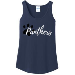 Panther Pride For Sports Fan School Spirit Ladies Essential Tank