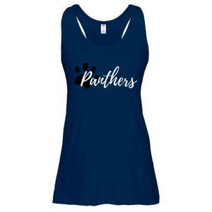 Panther Pride For Sports Fan School Spirit Ladies Essential Flowy Tank