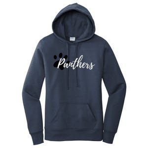 Panther Pride For Sports Fan School Spirit Women's Pullover Hoodie