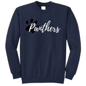 Panther Pride For Sports Fan School Spirit Tall Sweatshirt