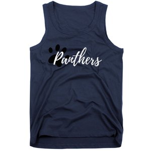 Panther Pride For Sports Fan School Spirit Tank Top