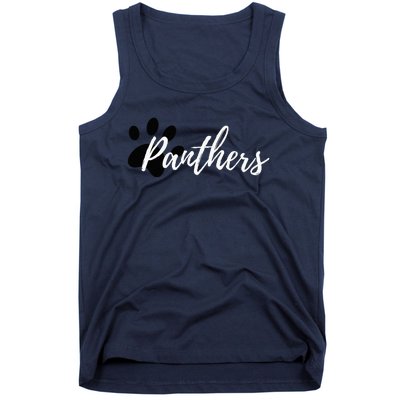 Panther Pride For Sports Fan School Spirit Tank Top