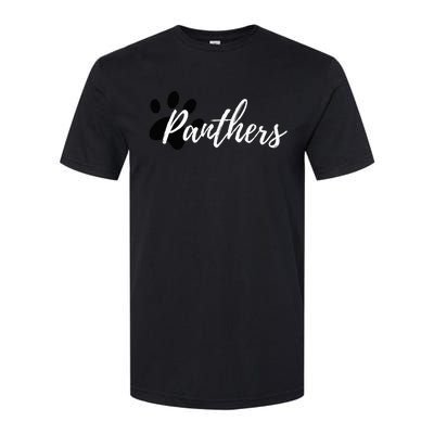 Panther Pride For Sports Fan School Spirit Softstyle® CVC T-Shirt