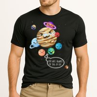 Pluto Planet Funny Space Cartoon Planets Never Forget Pluto Gift Performance Shirt