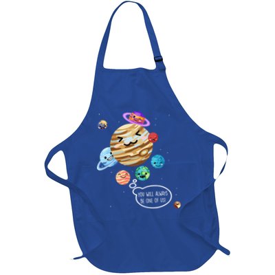 Pluto Planet Funny Space Cartoon Planets Never Forget Pluto Gift Apron
