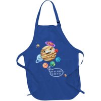 Pluto Planet Funny Space Cartoon Planets Never Forget Pluto Gift Apron