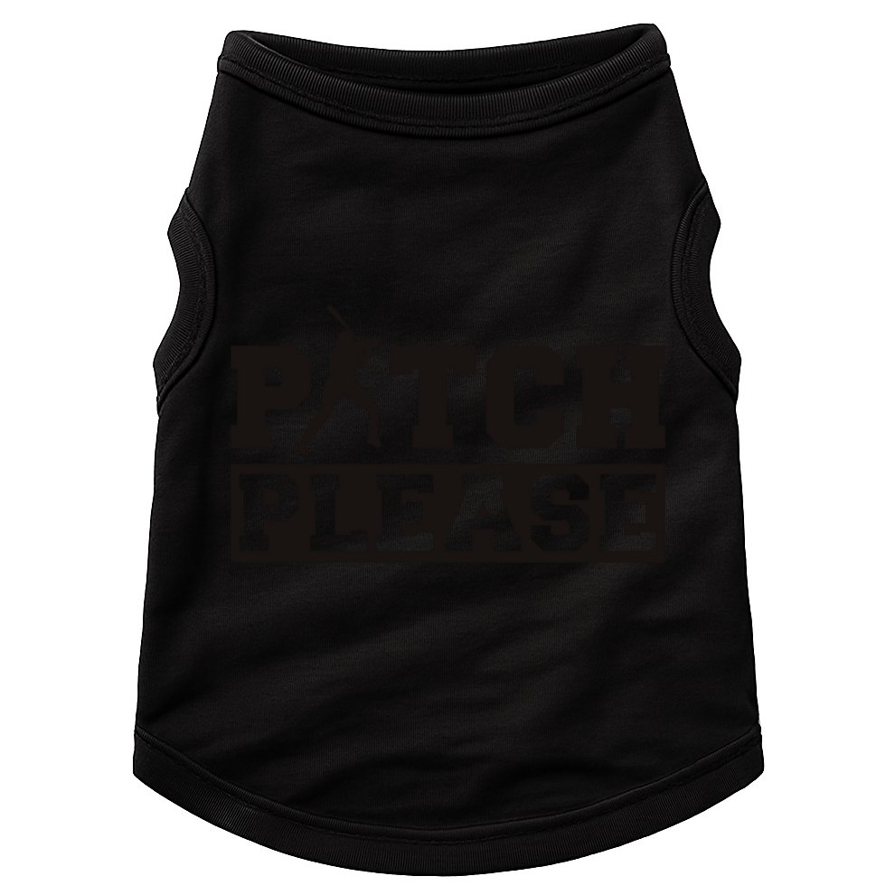 Pitch Please Funny Baseball Doggie Tank