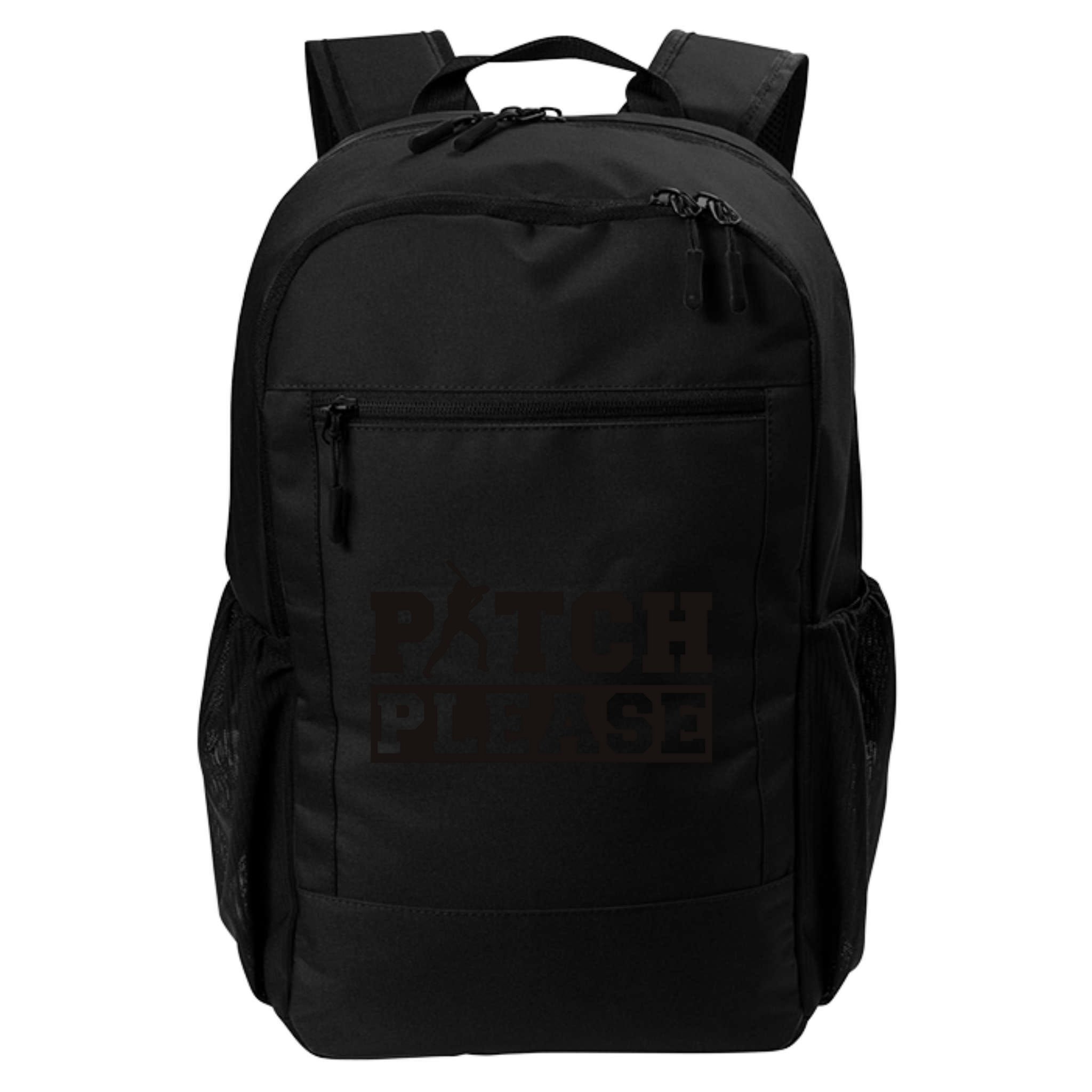 Pitch Please Funny Baseball Backpack
