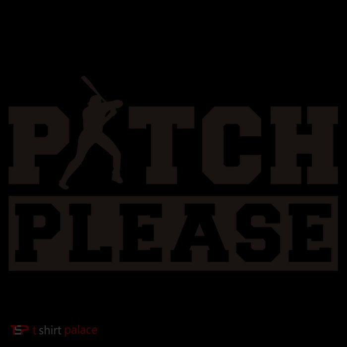 Pitch Please Funny Baseball 7-Panel Snapback Hat