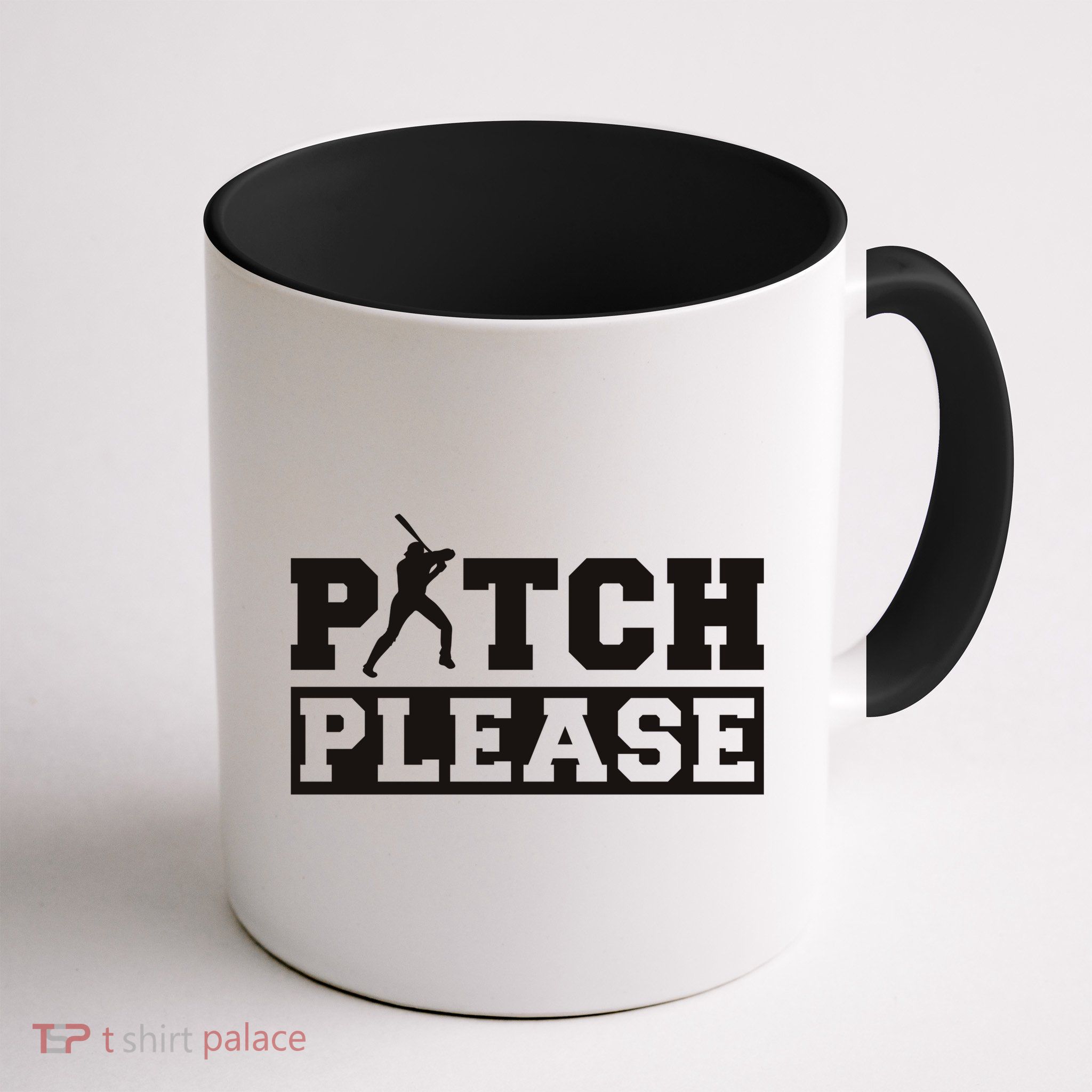 Pitch Please Funny Baseball Mug