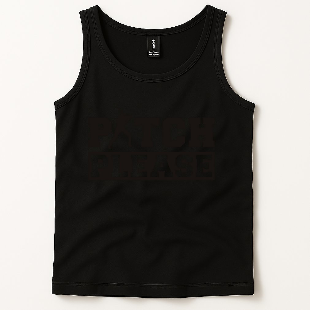 Pitch Please Funny Baseball Tank Top