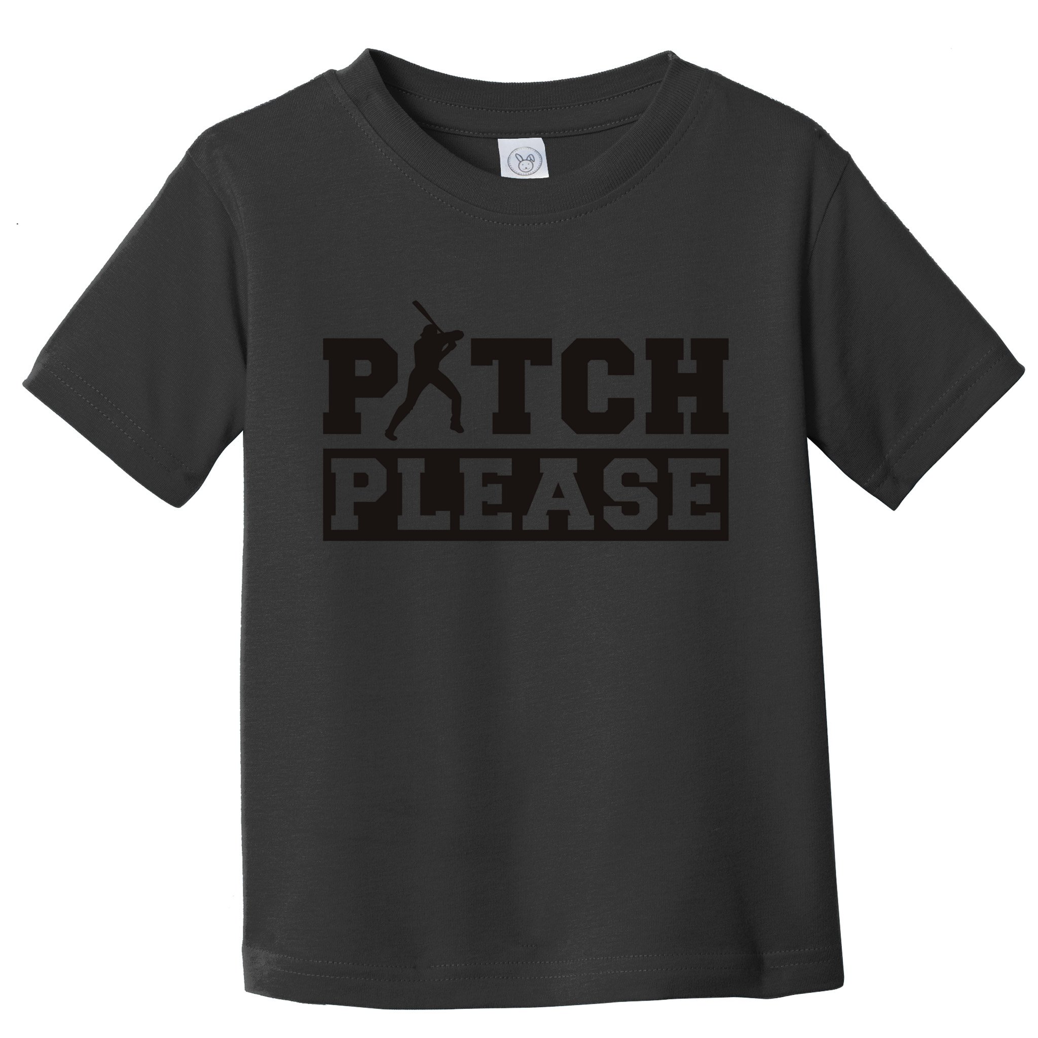 Pitch Please Funny Baseball Toddler T-Shirt