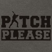 Pitch Please Funny Baseball Cotton Canvas Backpack