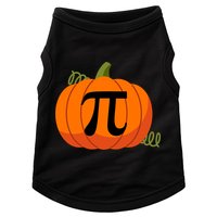 Pumpkin Pi Funny Thanksgiving Math Puns Favorite Pie Pi Day Gift Doggie Tank