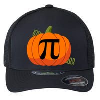 Pumpkin Pi Funny Thanksgiving Math Puns Favorite Pie Pi Day Gift Flexfit Unipanel Trucker Cap