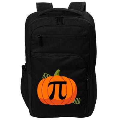 Pumpkin Pi Funny Thanksgiving Math Puns Favorite Pie Pi Day Gift Impact Tech Backpack