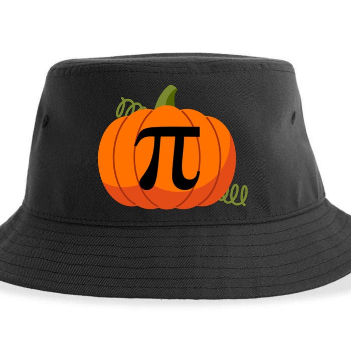 Pumpkin Pi Funny Thanksgiving Math Puns Favorite Pie Pi Day Gift Sustainable Bucket Hat