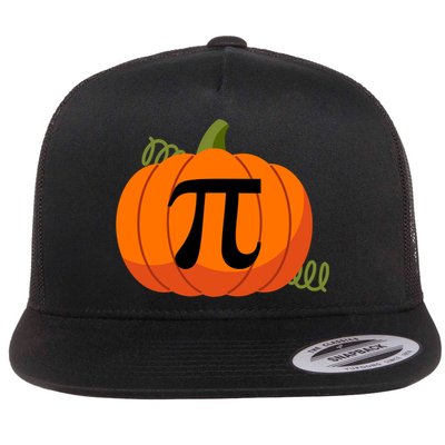 Pumpkin Pi Funny Thanksgiving Math Puns Favorite Pie Pi Day Gift Flatbill Hat