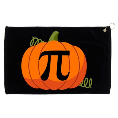 Pumpkin Pi Funny Thanksgiving Math Puns Favorite Pie Pi Day Gift Grommeted Golf Towel