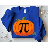 Pumpkin Pi Funny Thanksgiving Math Puns Favorite Pie Pi Day Gift Sweatshirt
