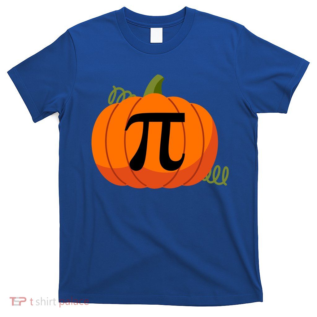 Pumpkin Pi Funny Thanksgiving Math Puns Favorite Pie Pi Day Gift T-Shirt