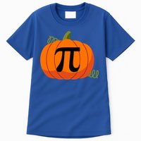 Pumpkin Pi Funny Thanksgiving Math Puns Favorite Pie Pi Day Gift Tall T-Shirt