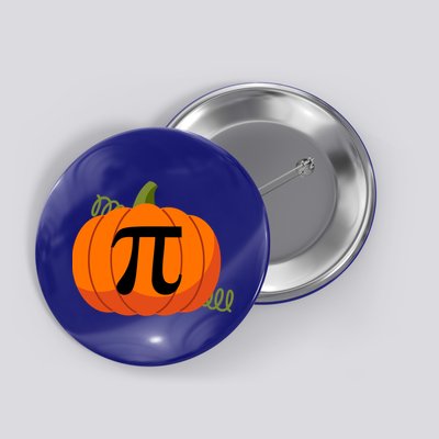 Pumpkin Pi Funny Thanksgiving Math Puns Favorite Pie Pi Day Gift Button