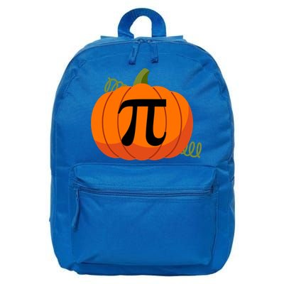 Pumpkin Pi Funny Thanksgiving Math Puns Favorite Pie Pi Day Gift 16 in Basic Backpack
