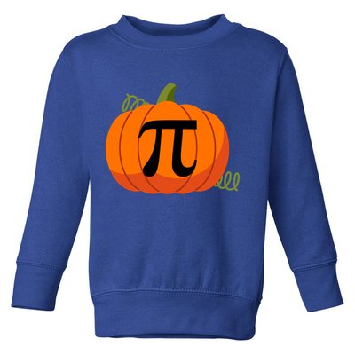 Pumpkin Pi Funny Thanksgiving Math Puns Favorite Pie Pi Day Gift Toddler Sweatshirt